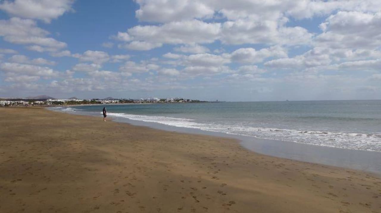 Strandbereich - Richtung Flughafen Hotel Las Costas