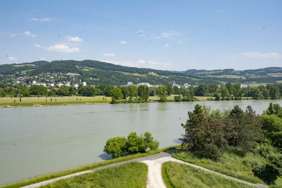 Ausblick Hotel Donauwelle Linz