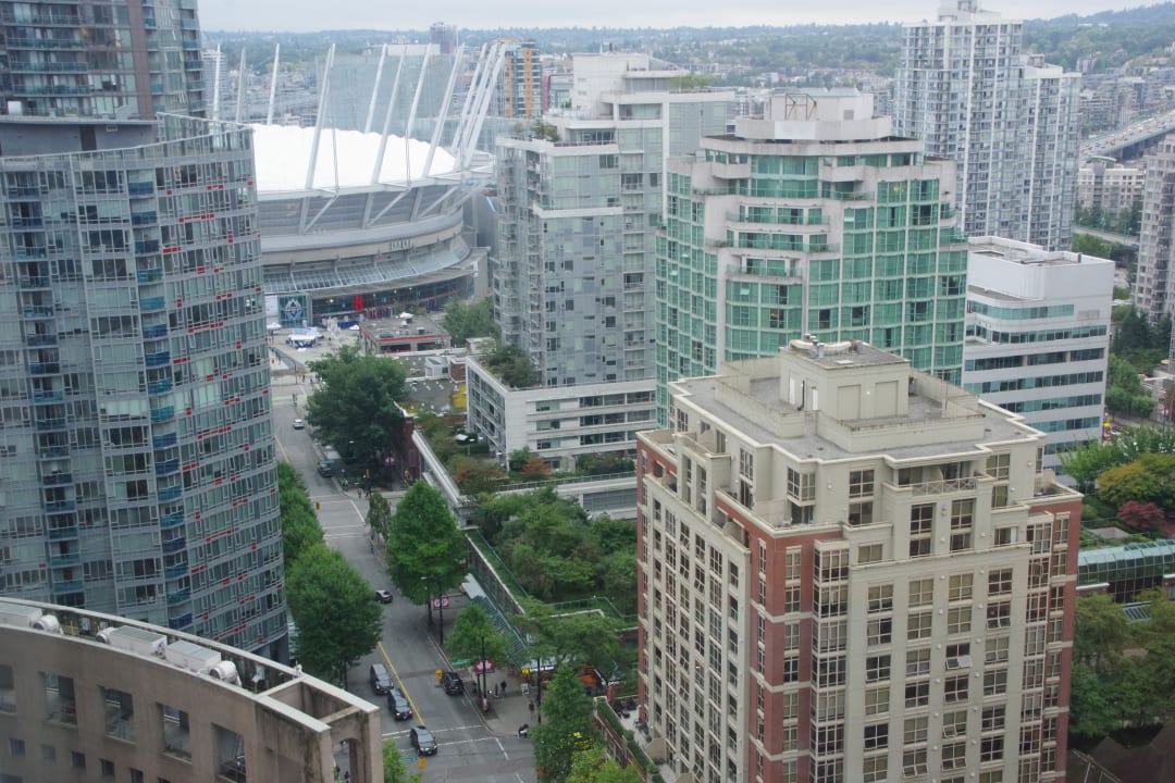 Ausblick Hilton Vancouver Downtown