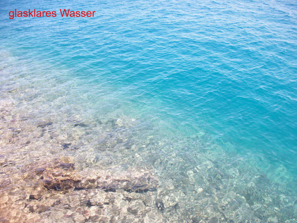 Sauberes Wasser Beach Albatros Resort