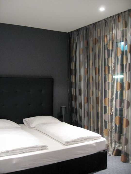 Zimmer 102 Bettbereich Koncept Hotel Liebelei