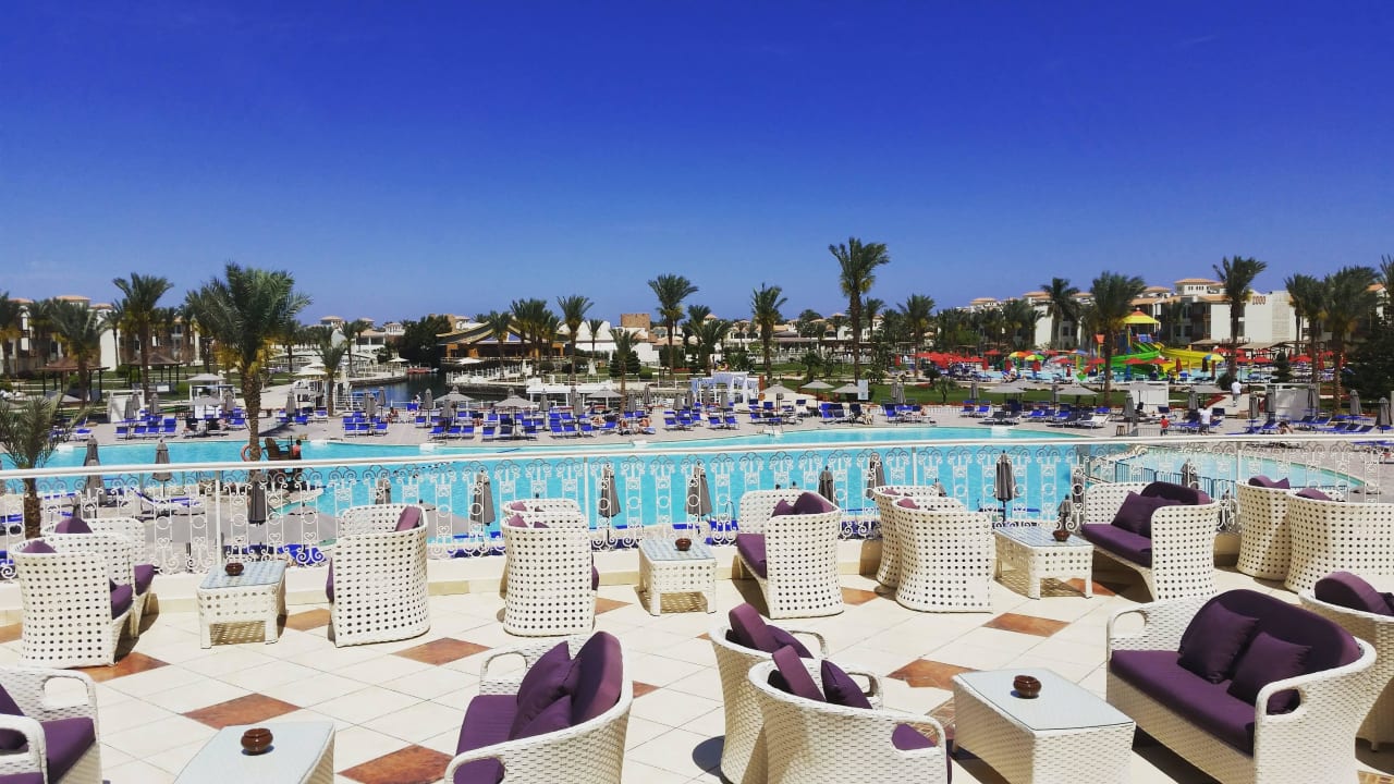 Blick aus der Lobby Pickalbatros Dana Beach Resort - Hurghada
