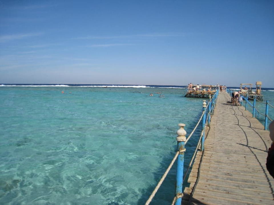 Der schöne Steg Pickalbatros Royal Moderna Resort-Sharm El Sheikh