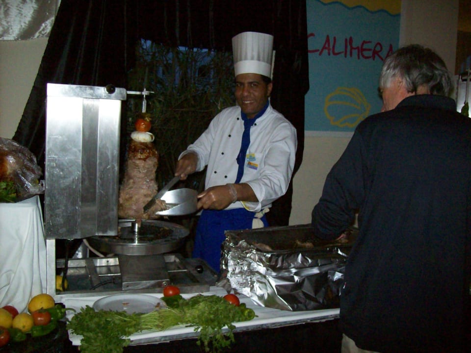 Leckeres vom Spieß Calimera Yati Beach