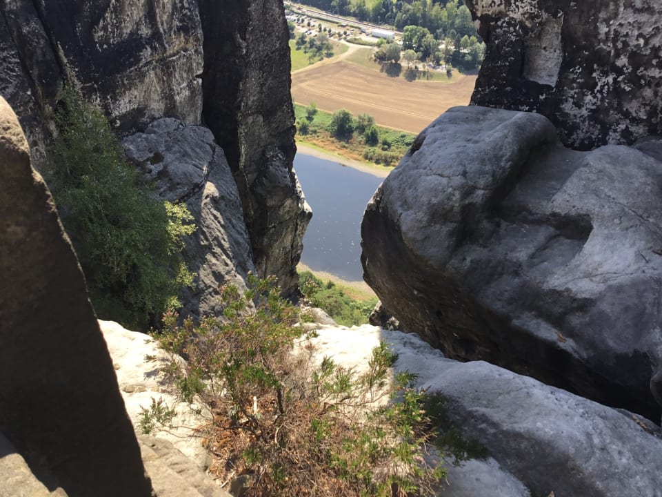 Ausblick Hotel Grundmühle