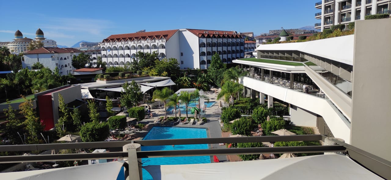 Ausblick The Sense Deluxe Hotel