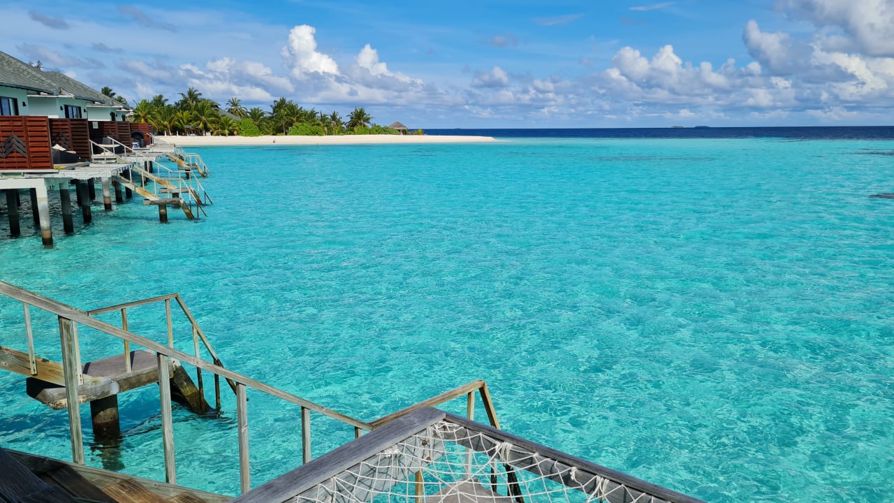 Ausblick NH Collection Maldives Havodda Resort