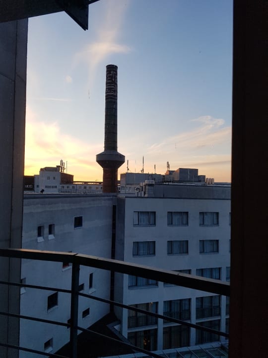 Aussicht Treppenhaus Hotel Novotel Hannover