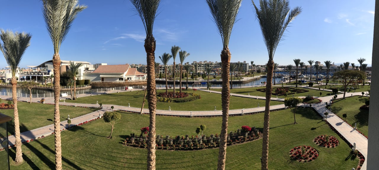 Gartenanlage Pickalbatros Dana Beach Resort - Hurghada