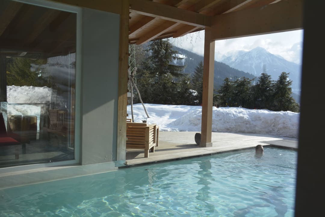 Piscina esterna inverno - Te Jaga Spa  Olympic Spa Hotel - Adults Only