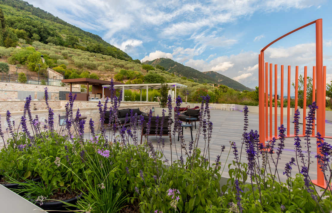 Gartenanlage Park Hotel Ai Cappuccini