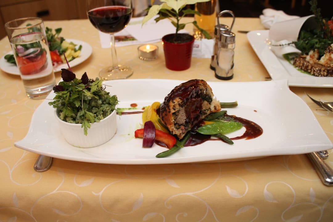 Jeden Tag hat das Essen so lecker ausgesehen  Hotel Belmont