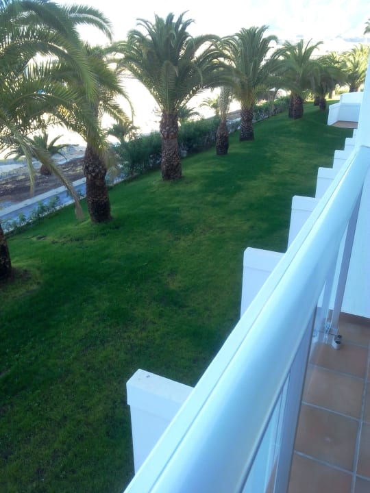 Vom Balkon zur Landseite Hotel Riu Arecas - Adults only