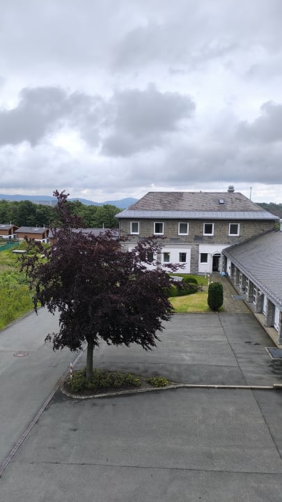 Ausblick Knappschaft-Bahn-See Bildungsstätte Winterberg