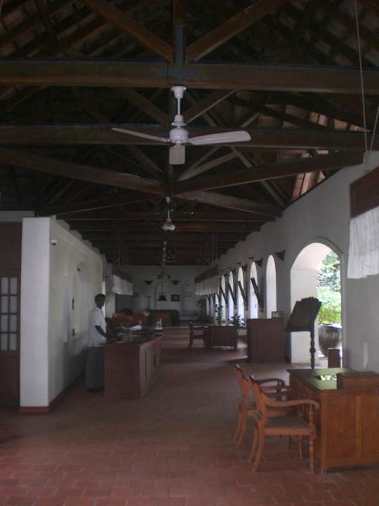 Rezeption Hotel Brunton Boat Yard