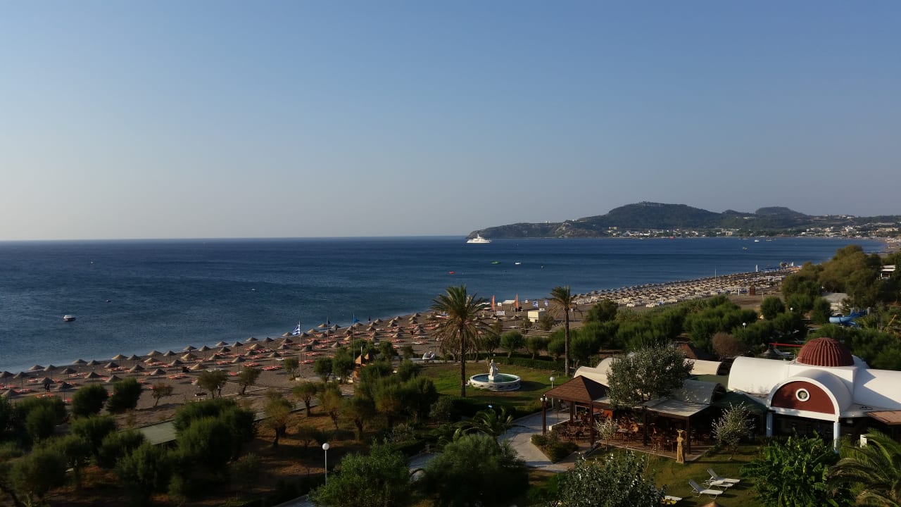 Ausblick Pegasos Deluxe Beach Hotel