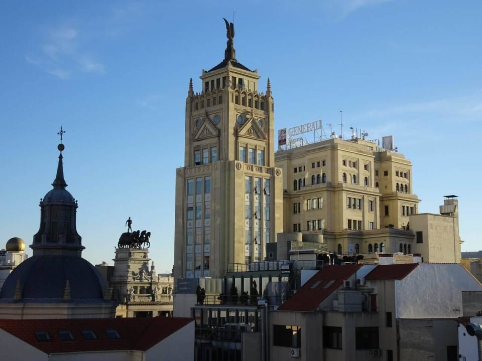 View from Catalonia Gran Via Hotel Hotel Petit Palace Alcala Torre