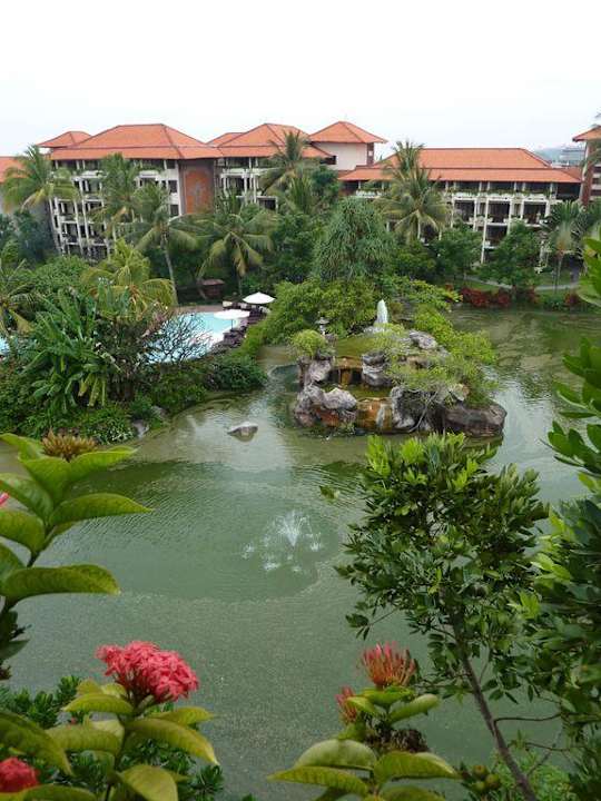 Balkonblick Ayodya Resort Bali