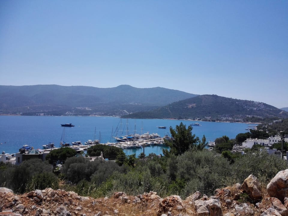 Aussicht von der Terrasse Salmakis Resort & Spa