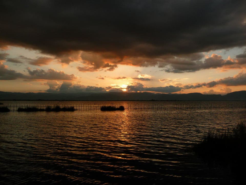 Vom Zimmer der Sonnenuntergang Hotel Golden Island Cottages 1 & 2