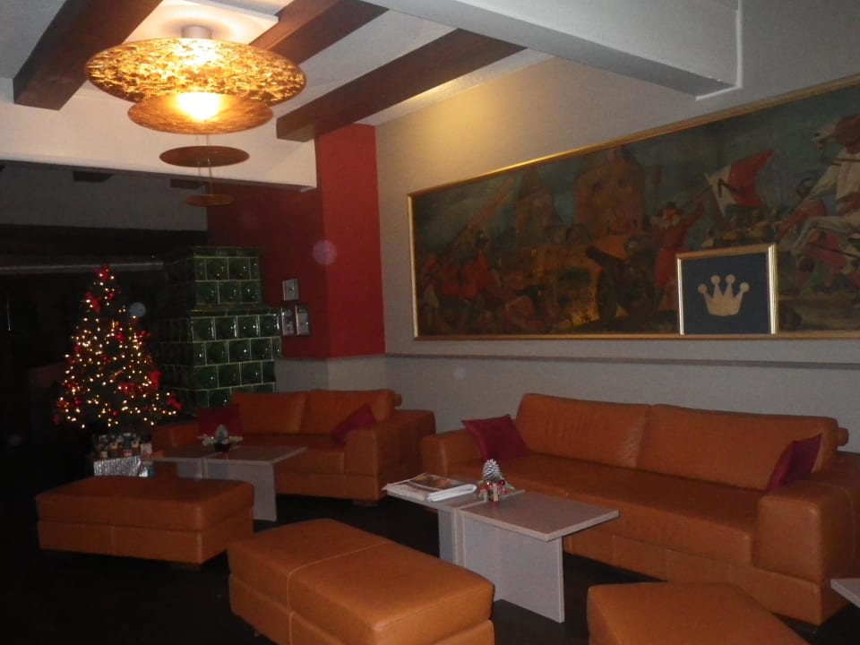 Große Sitzecke mit Selbstbedienungs-Bar Hotel Goldene Krone