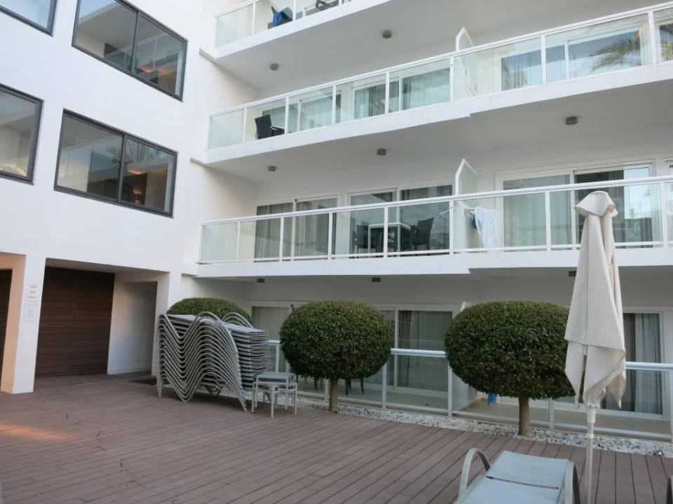 Blick auf die Zimmer Las Gaviotas Suites Hotel