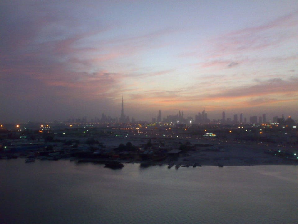 Ausblick Zimmer Creek View Crowne Plaza Dubai - Festival City by IHG