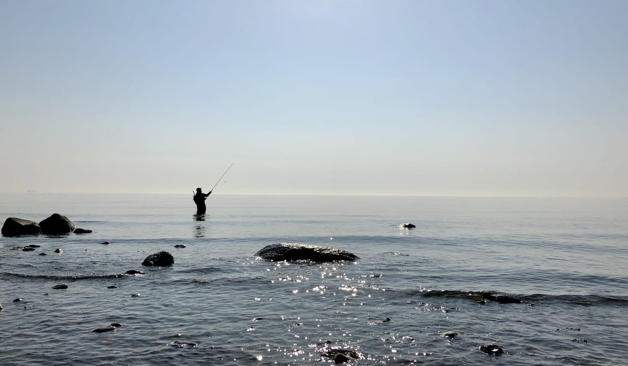 Ostsee zwischen Middelhagen und Göhren  Cliff Hotel Rügen