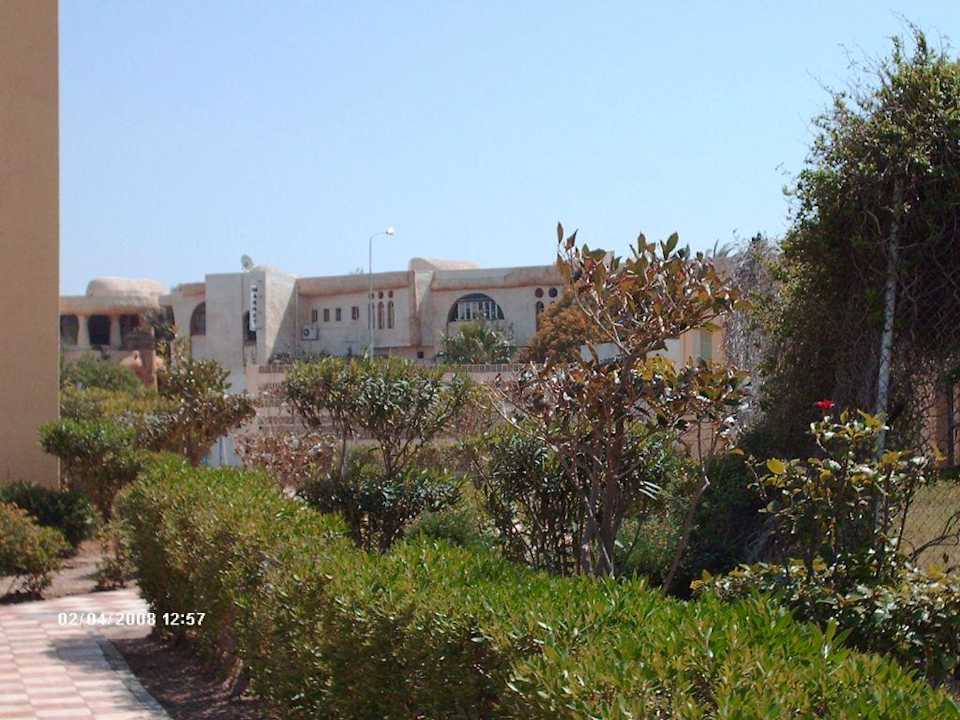 Blick zum Safari Houda Golf & Beach Club