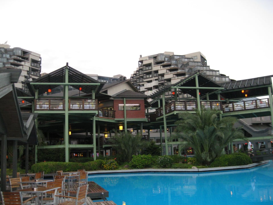 Blick von Pool Limak Lara Deluxe Hotel & Resort