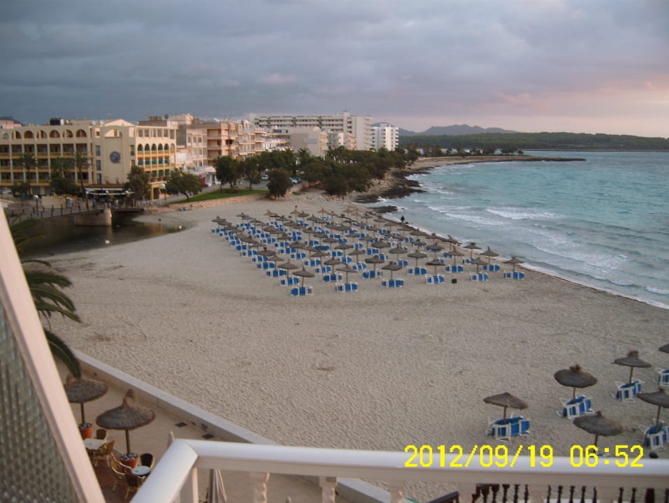 Ausblick vom Balkon Hotel Club S'Illot