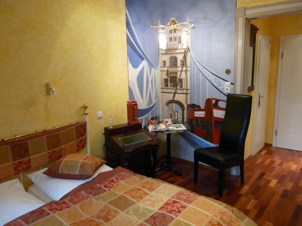 Komfort Doppelzimmer London PARK VILLA zentral am Mittelrhein