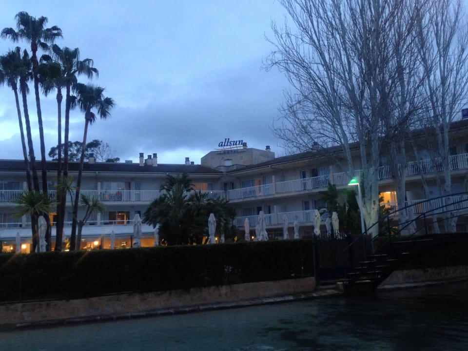 Hinteransicht, die zum Meer liegt allsun App.-Hotel Orquidea Playa