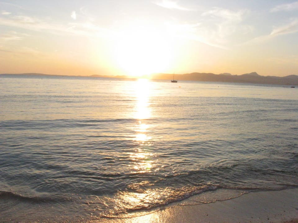 Sonnenuntergang Hotel Gracia