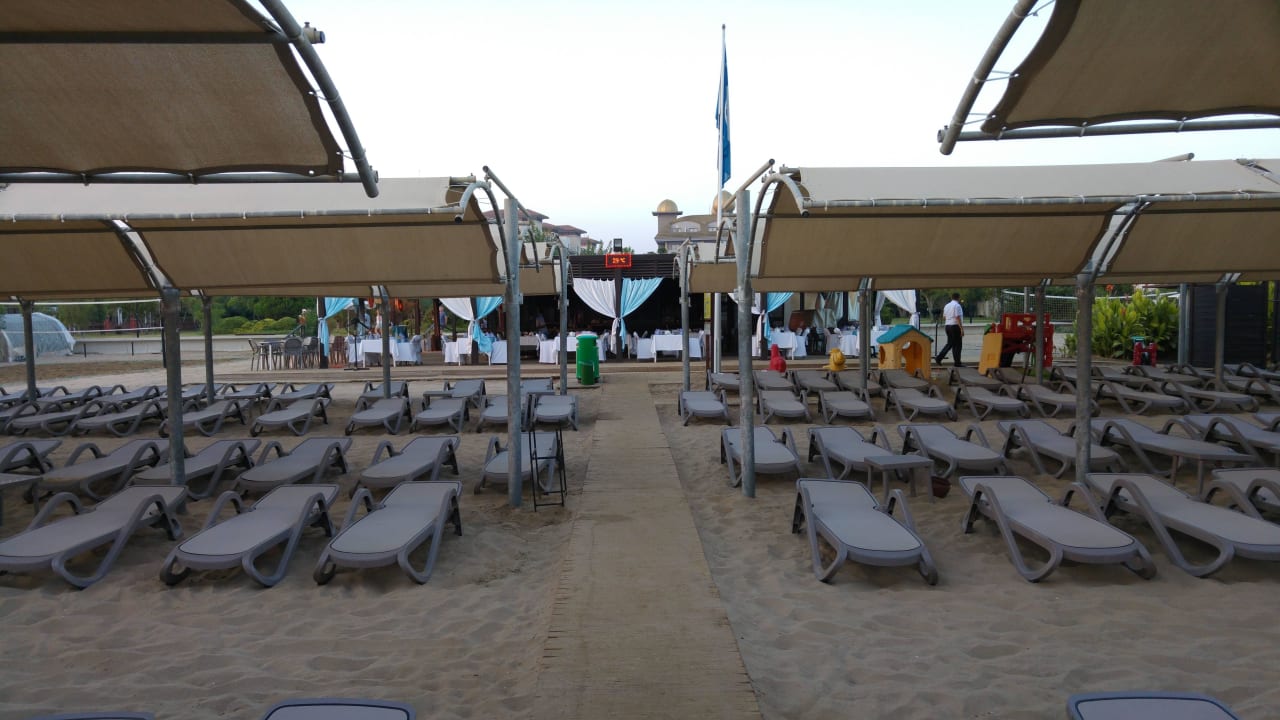 Liegen am Strand Aydinbey Kings Palace & Spa
