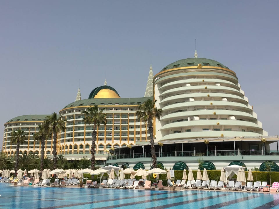 Sicht vom Außenpool Hotel Delphin Imperial