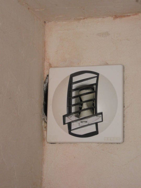 Lüfter im Bad Hostellerie St Barnabé