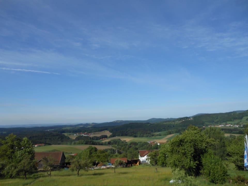 Balkonaussicht Thula Wellnesshotel Bayerischer Wald