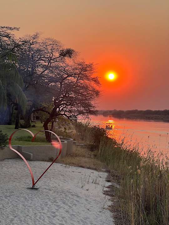 Ausblick Hakusembe River Lodge