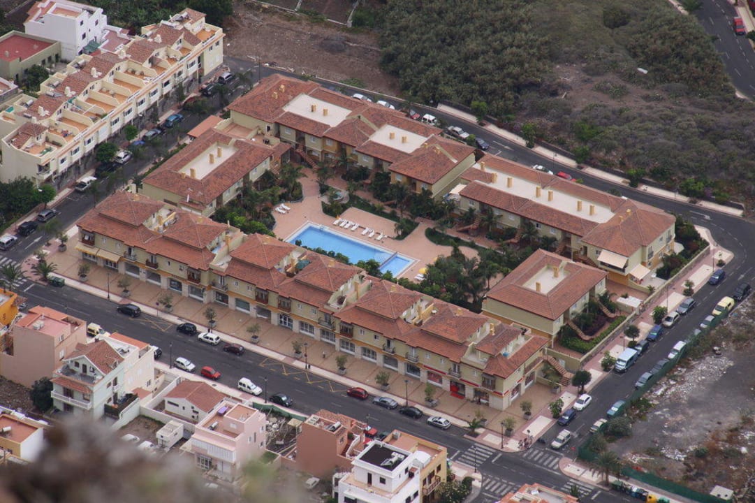 Blick auf Residencial El Llano von oben Residencial El Llano