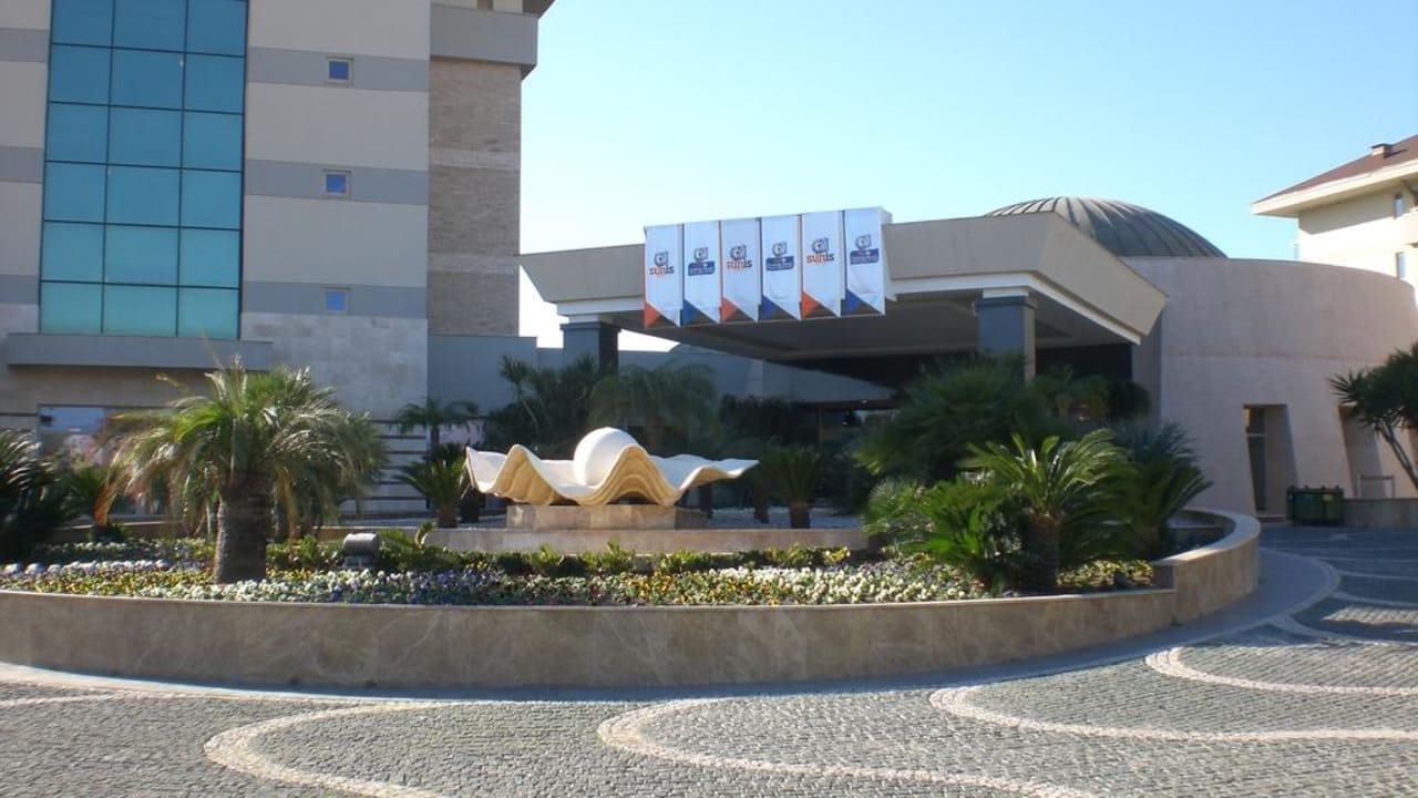 Eingangsberiech Sunis Kumköy Beach Resort Hotel & Spa