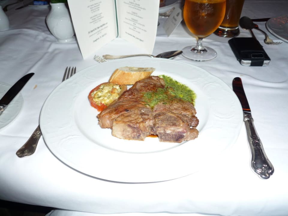 Hauptgericht des 3 Gänge Menüs Biohotel Stanglwirt