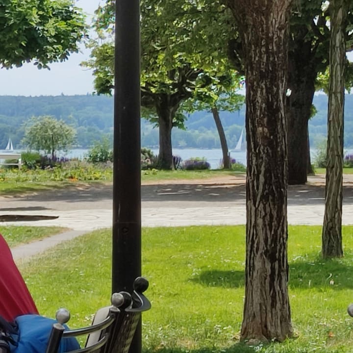 Ausblick Bad-Hotel mit Villa Seeburg