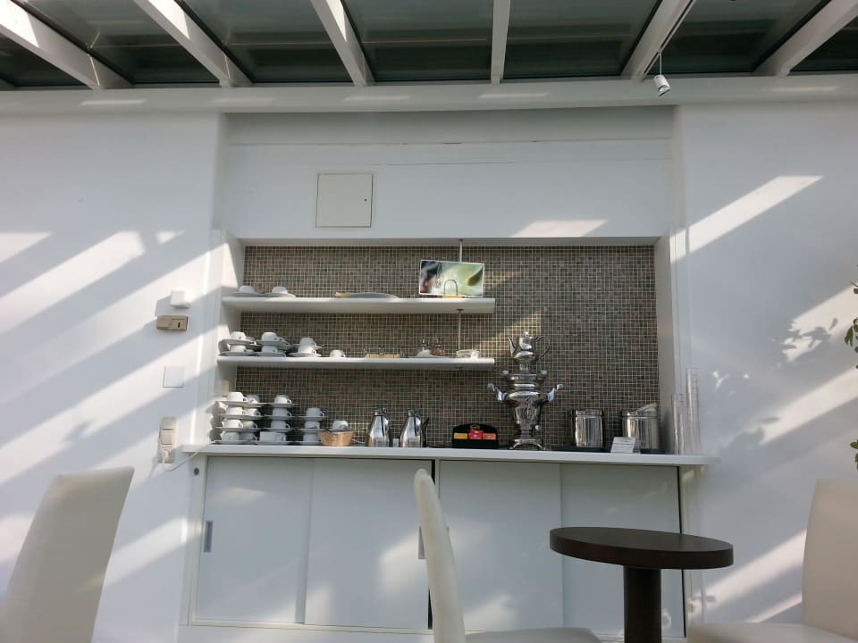 Tee und Kaffee im Ruhebereich Hotel Das Ludwig