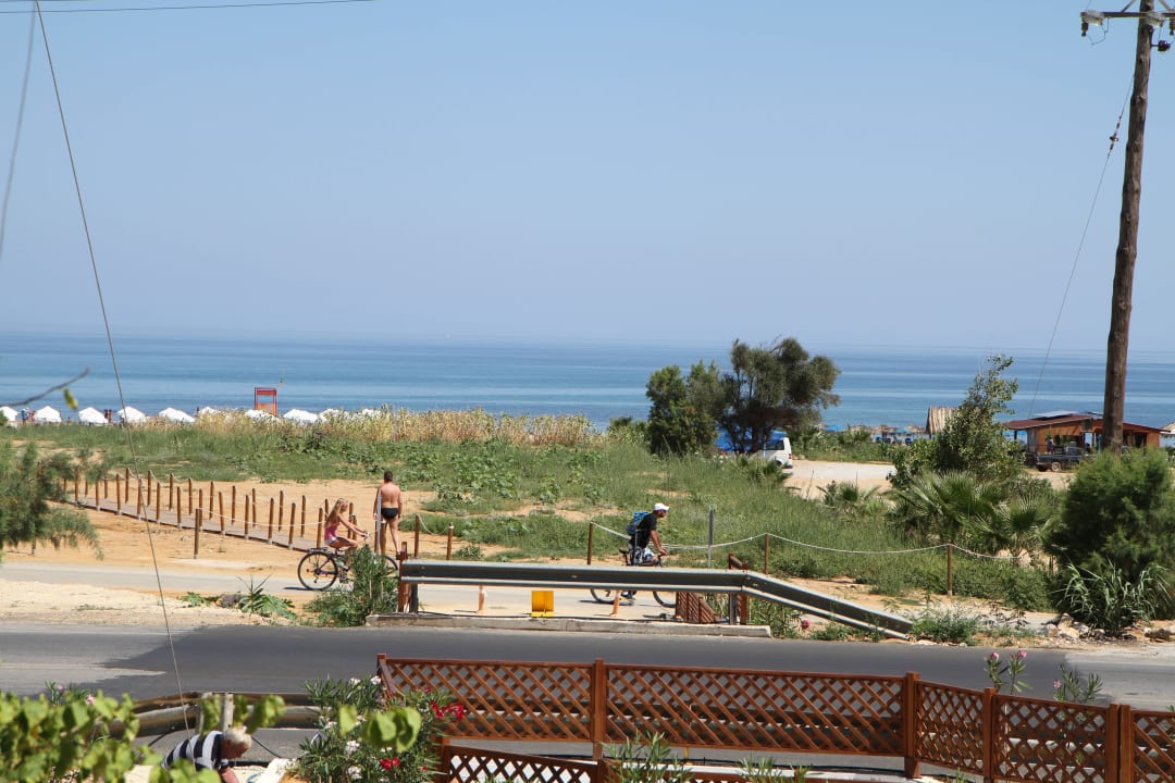 Blick vom Balkon HARPIN Georgioupolis Resort Aquapark & SPA