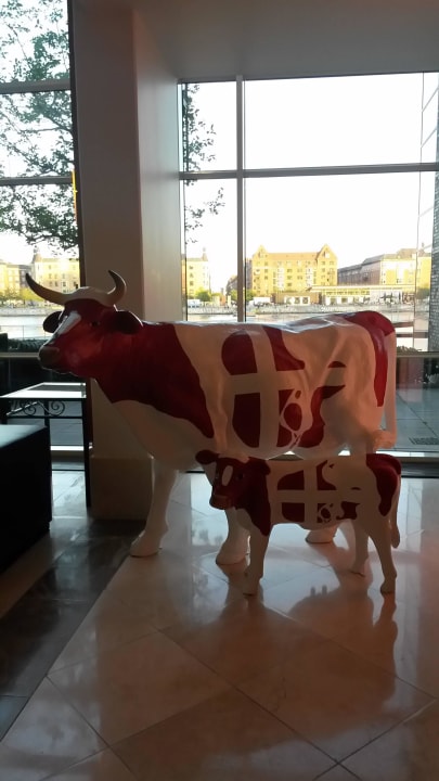 Im Lobbybereich Copenhagen Marriott Hotel