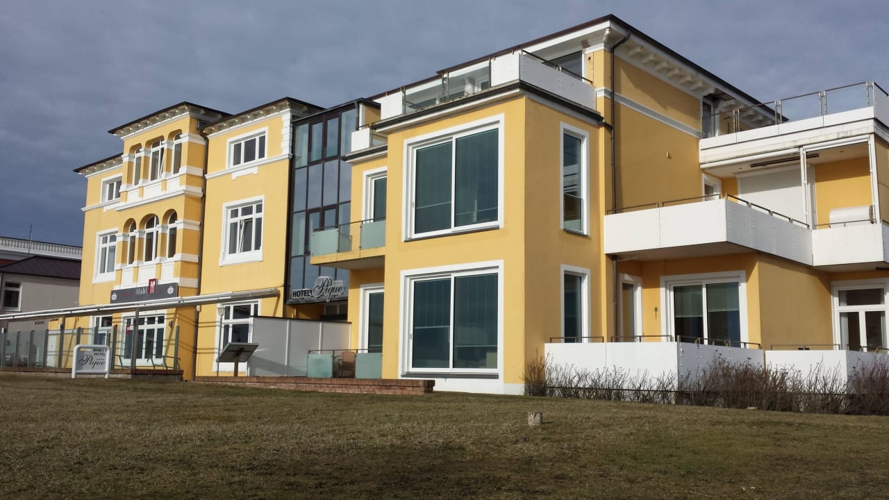 Hotel Seite zum Meer Strandhotel Pique