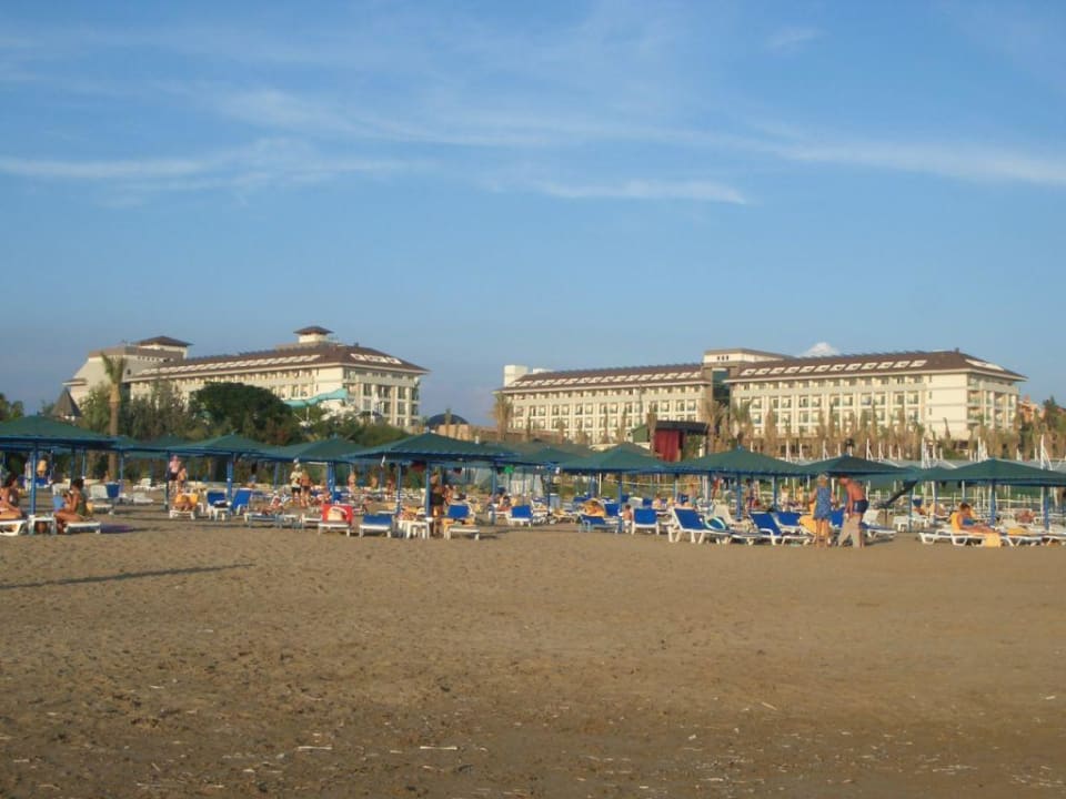 Blick auf das Hotel Sunis Kumköy Beach Resort Hotel & Spa
