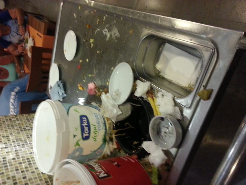 Mitten im sog.Restaurant Mirage World Hotel Marmaris