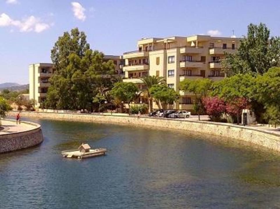 Playamar Appartements vom Strand aus  BJ Playamar Hotel & Apartamentos